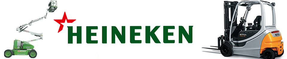 Heineken EPT / Hoogwerker / Reachtruck  / Terminaltrekker / Vorkheftruck